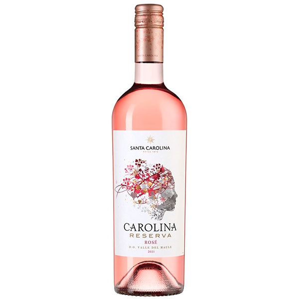 Вино Розовое Сухое Santa Carolina Reserva Rose Valle del Maule 2021 0,75 л фото