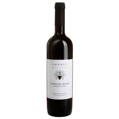 Вино Красное Сухое Burnier Cabernet Franc 2017 0,75 л фото