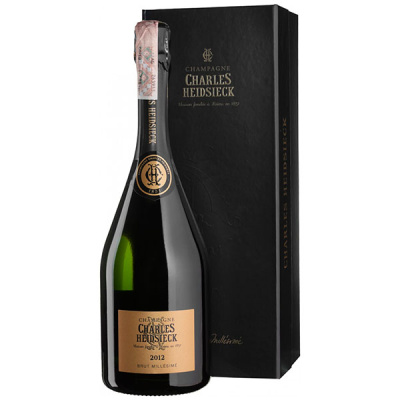 Вино игристое Белое Брют Charles Heidsieck Brut Millesime Champagne in gift box 2012 0,75 л фото