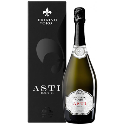 Вино игристое Белое Сладкое Fiorino d'Oro Asti Spumante in gift box 0,75 л фото