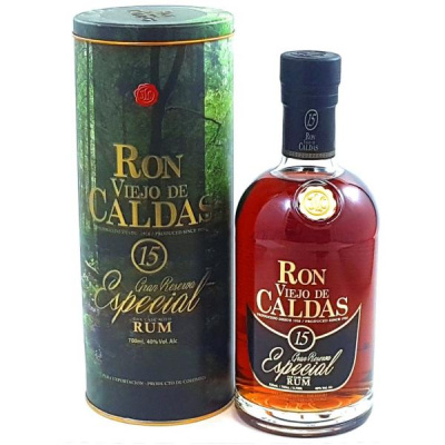 Ром Viejo de Caldas Gran Reserva Especial 15 anos in gift box 0,7 л фото