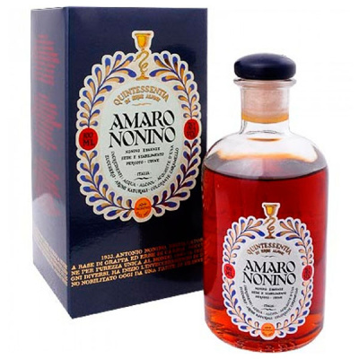 Ликер Nonino Amaro Quintessentia in gift box 0,10 л фото