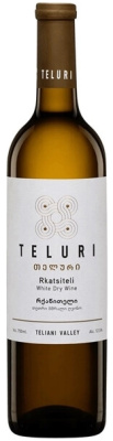 Вино Белое Сухое Teliani Valley Teluri Rkatsiteli Kakheti 2022 0,75 л фото