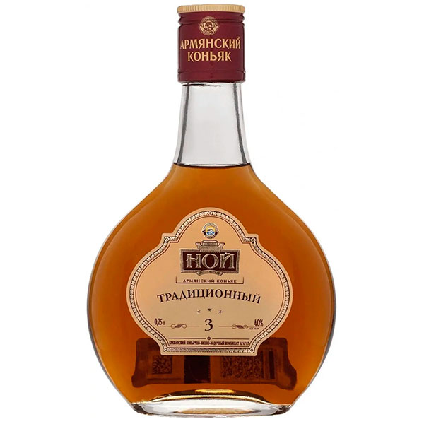 Бренди Noy Traditional 3 Years Old 0,25 л фото