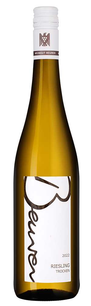 Вино Белое Полусухое Beurer Riesling 2022 0,75 л фото