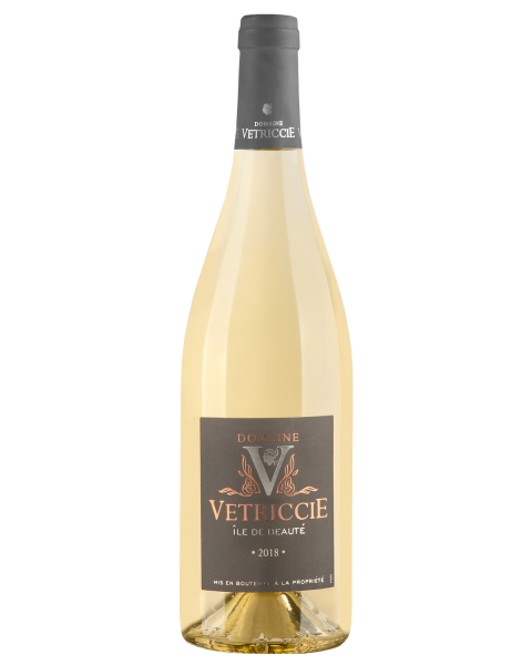 Вино Домен Ветричче Блан 2023 белое сухое 12% 0,75 л фото