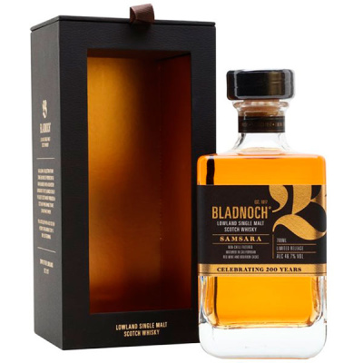 Виски Bladnoch Samsara Single Malt Lowland in gift box 0,70 л фото
