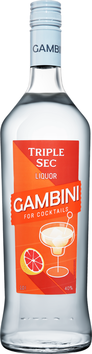 Ликер Gambini Triple Sec 1 л фото