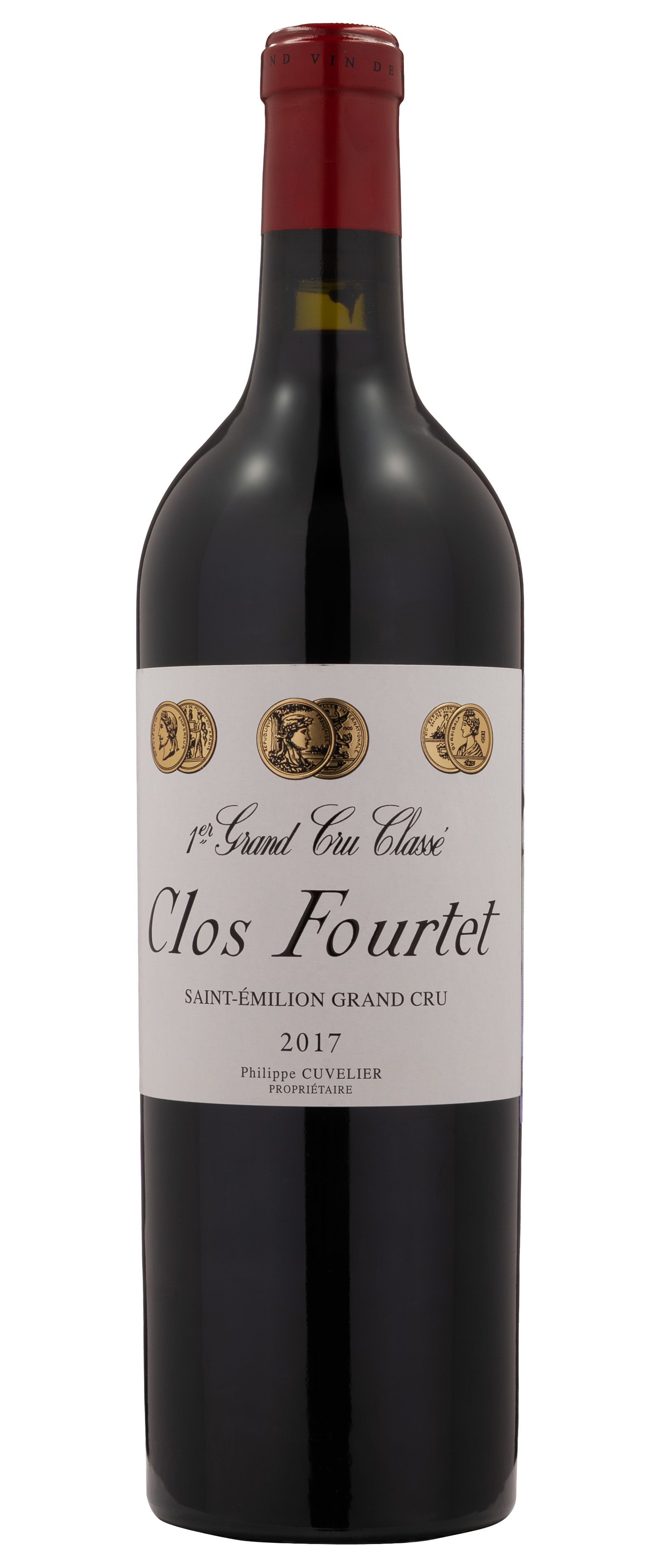 Вино Красное Сухое Chateau Clos Fourtet 2017 0,75 л фото