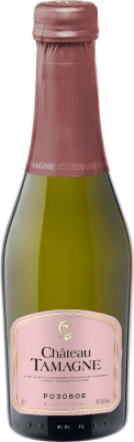 Вино игристое Chateau Tamagne Rose Brut 0,2 л фото