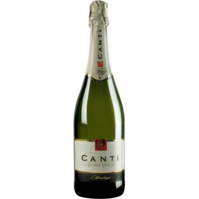 Вино игристое Белое Сладкое Canti Cuvee Dolce 2017 0,75 л фото