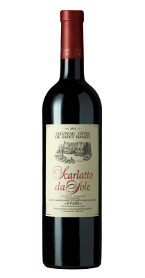 Вино Шато Кот де Сан Даниель Скарлатто да Соле 2022 Красное Полусладкое 13% 0,75 л фото