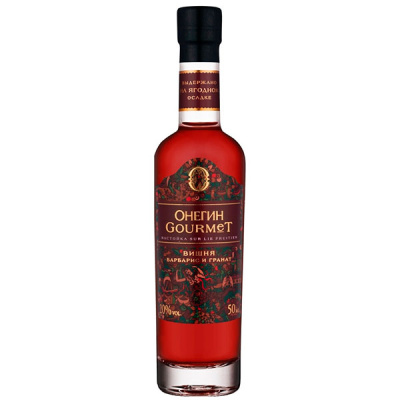 Настойка Onegin Gourmet Cherry Barberry Pomegranate 0,05 л фото