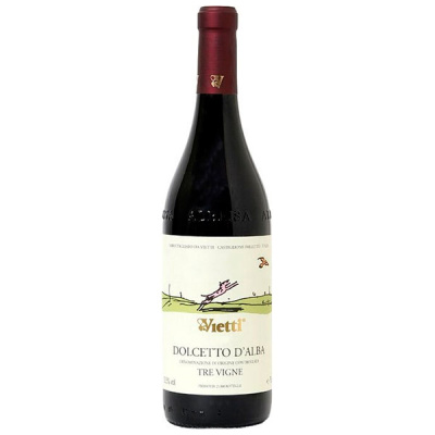 Вино Красное Сухое Vietti Tre Vigne Dolcetto d'Alba 2021 0,75 л фото