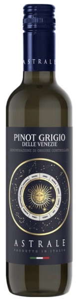 Вино Белое Сухое Astrale Pinot Grigio delle Venezie 0,5 л фото