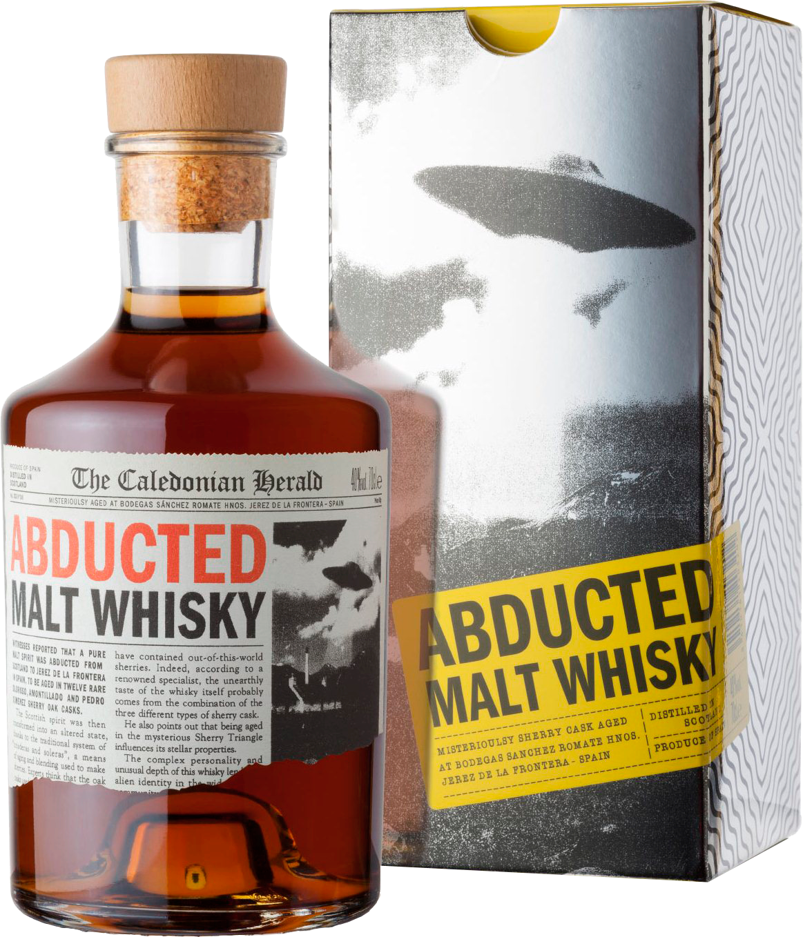 Виски Abducted Malt Whisky in gift box 0,7 л фото