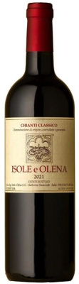 Вино Красное Сухое Isole e Olena Cepparello Toscana 2021 0,75 л фото