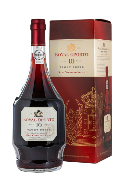Портвейн Красное Real Companhia Velha Royal Oporto 10 y.o. in gift box 2011 0,75 л фото