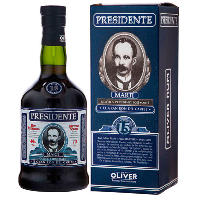 Ром Presidente 15 Anos in gift box 0,70 л фото