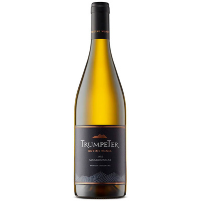 Вино Белое Сухое Rutini Trumpeter Chardonnay Mendoza 2022 0,75 л фото