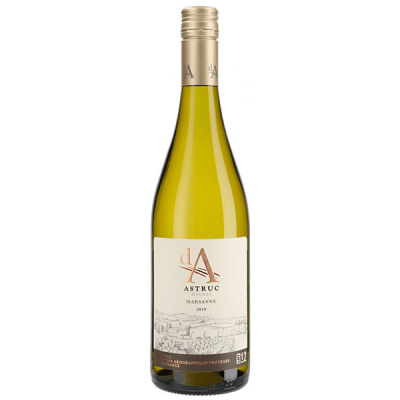 Вино Белое Сухое Domaines Astruc Marsanne Pays d'Oc 2019 0,75 л фото