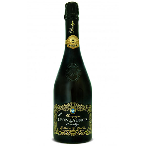 Шампанское Белое Брют Leon Launois Prestige Le Mesnil-sur-Oger Grand Cru Brut Champagne 2014 1,50 л фото