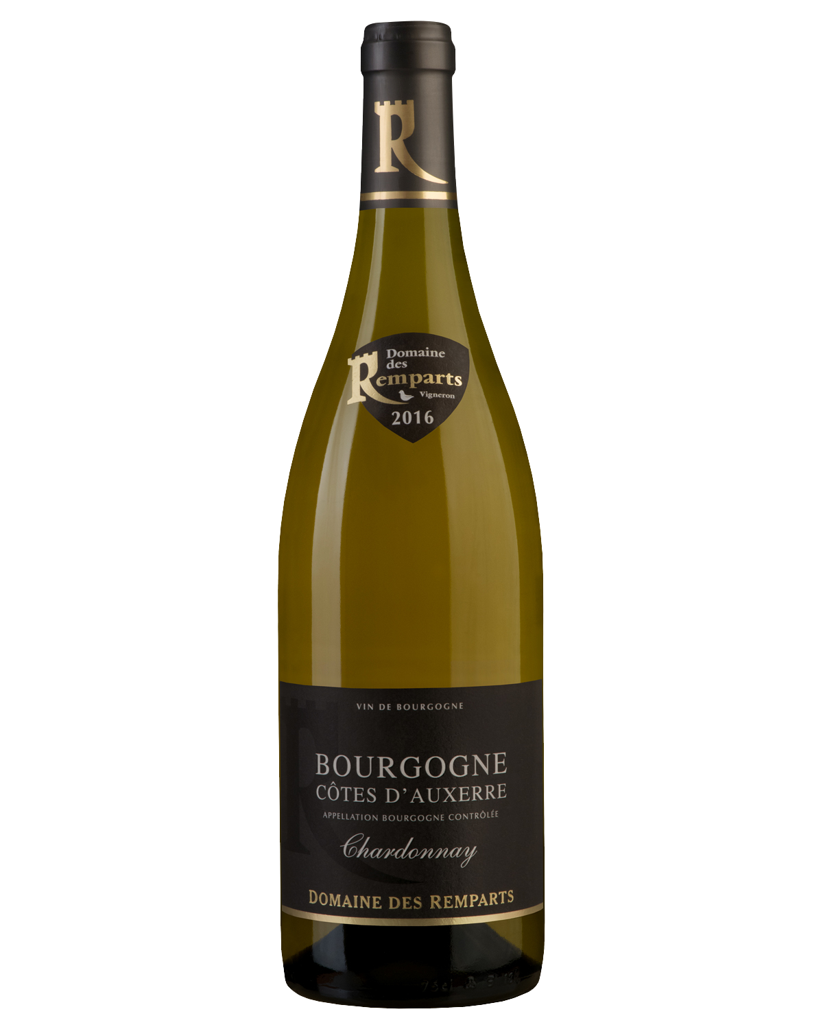 Вино Белое Сухое Domaine des Remparts Cotes d'Auxerre Chardonnay 2023 0,75 л фото