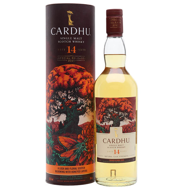 Виски Cardhu 14 YO Single Malt Speyside Special Release 2021 in tube 0,7 л фото