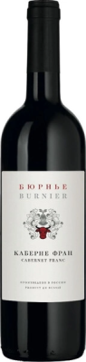Вино Красное Сухое Burnier Cabernet Franc 2020 0,75 л фото