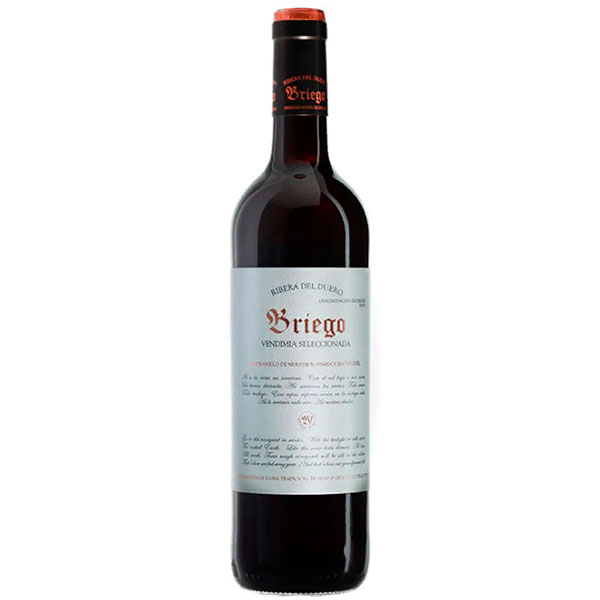 Вино Красное Сухое Briego Vendimia Seleccionada Ribera del Duero 2019 0,75 л фото