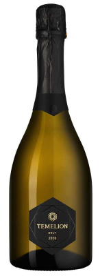 Вино игристое Белое Lefkadia Temelion Vintage Brut 2020 0,75 л фото