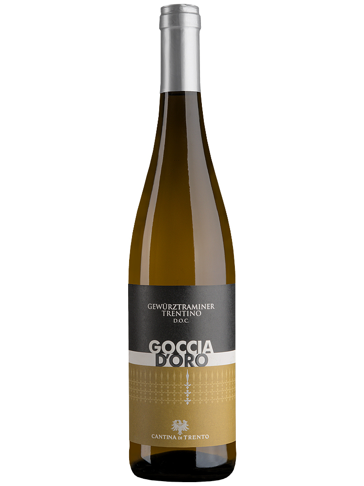 Вино Белое Полусухое Goccia d'oro Gewurztraminer 2023 0,75 л фото