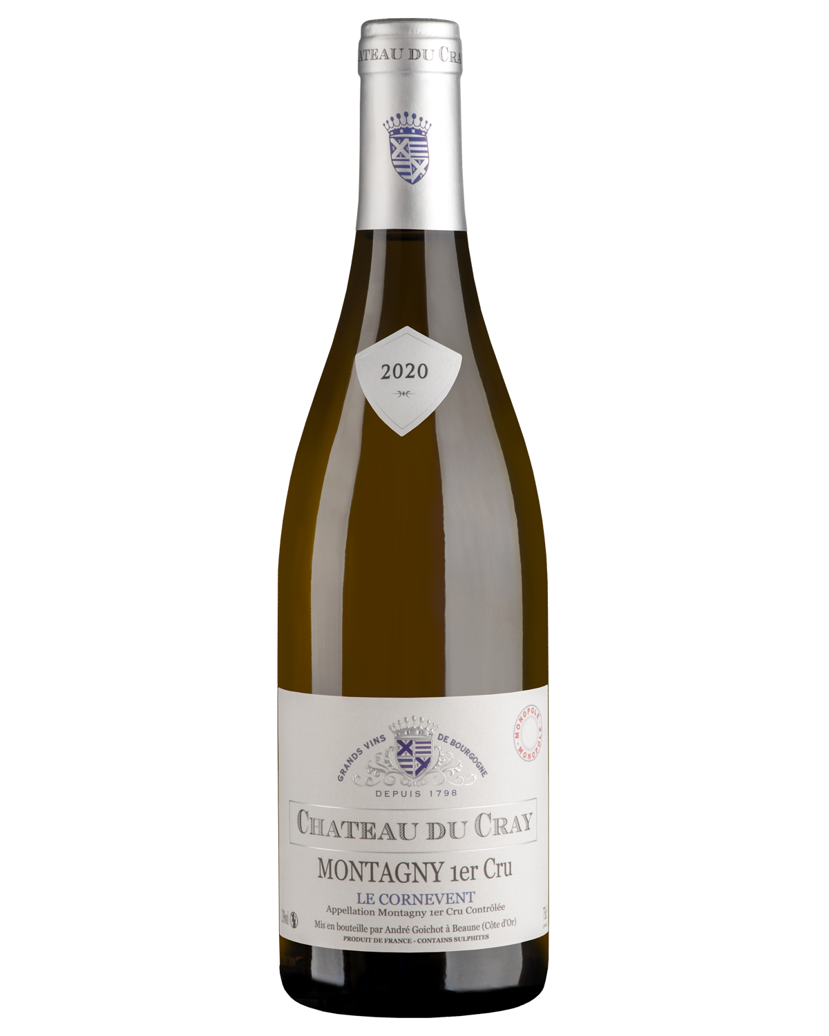 Андре Гуашо · Белое Сухое Chateau du Cray Montagny 1-er Cru Le Cornevent