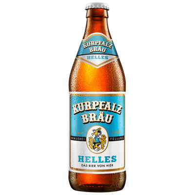 Пиво Светлое Kurpfalz Brau Helles 0,5 л фото