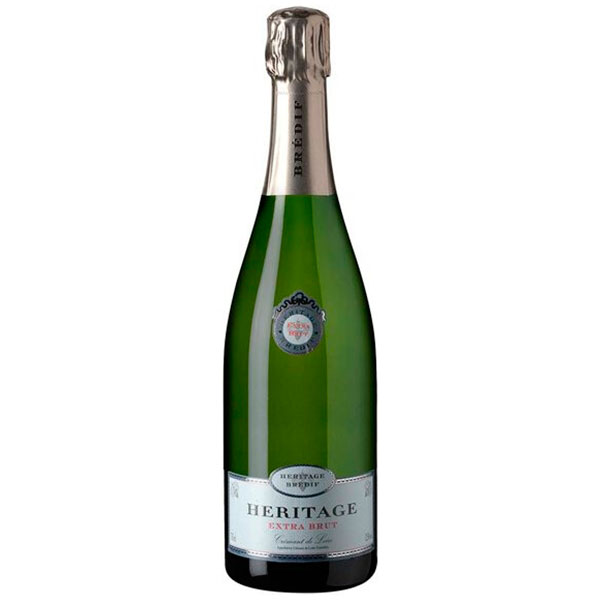 Вино игристое Белое Экстра Брют Marc Bredif Heritage Extra Brut Cremant de Loire 2018 0,75 л фото