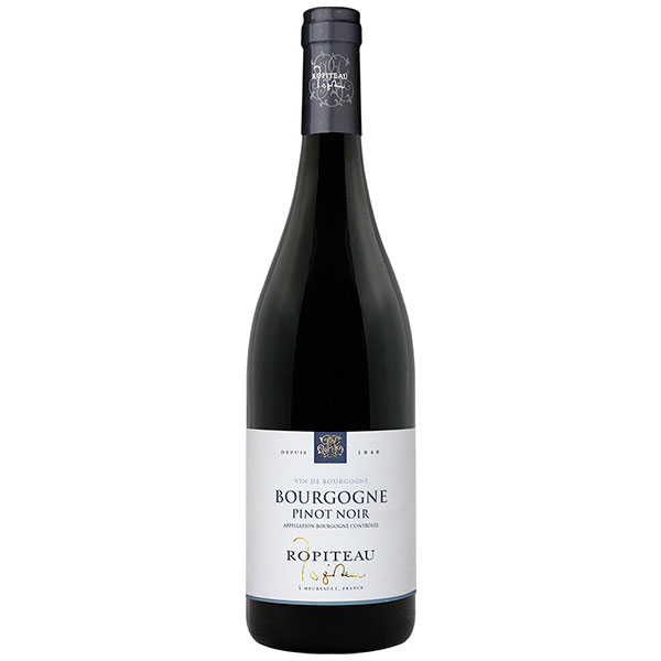Вино Красное Сухое Ropiteau Pinot Noir Bourgogne 2021 0,75 л фото