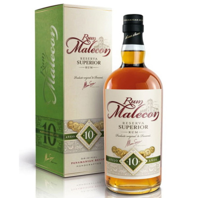 Ром Malecon Reserva Superior 10 Anos in gift box 0,70 л фото