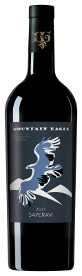 Вино Красное Сухое Mountain Eagle Saperavi 2021 0,75 л фото