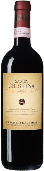 Вино Красное Сухое Santa Cristina Chianti Superiore 2022 0,75 л фото