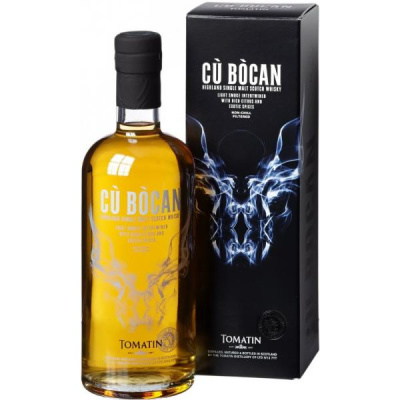 Виски Tomatin Cu Bocan Single Malt Highland in gift box 0,70 л фото