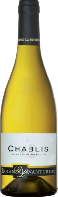 Вино Белое Сухое Roland Lavantureux Chablis 2022 0,375 л фото