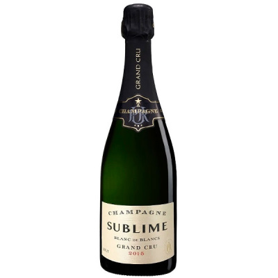 Вино игристое Белое Брют Sublime Blanc de Blancs Grand Cru Brut Champagne 2015 0,75 л фото