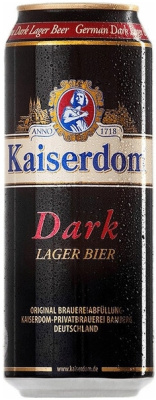 Пиво Тёмное Kaiserdom Dark Lager in can 0,5 л фото