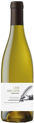 Вино Белое Сухое Chanzy Les Adages Chardonnay Bourgogne 2022 0,75 л фото