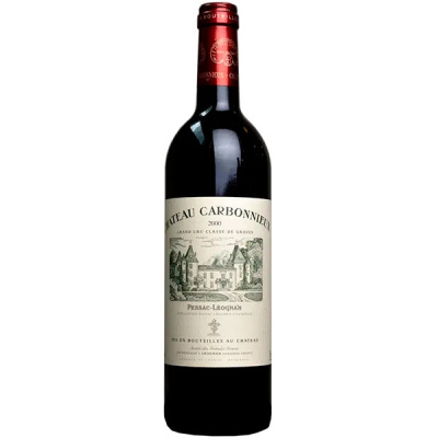 Вино Красное Сухое Chateau Carbonnieux Rouge Grand Cru Classe de Graves Pessac-Leognan 2000 0,75 л фото