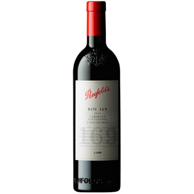 Вино Красное Сухое Penfolds Bin 169 Cabernet Sauvignon Coonawarra 2018 0,75 л фото
