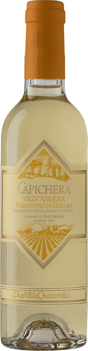 Вино Белое Сухое Capichera Vign'angena 2023 0,375 л фото
