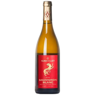 Вино Белое Сухое Alma Valley Sauvignon Blanc Crimea 2022 0,75 л фото