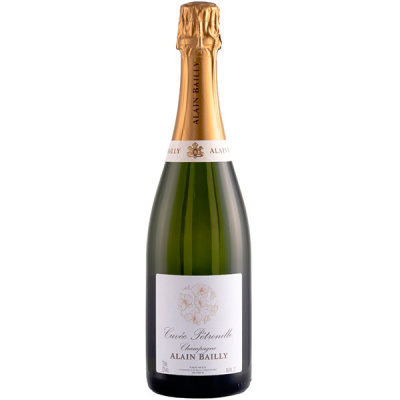 Шампанское Белое Брют Alain Bailly Cuvee Petronille Brut Champagne 0,75 л фото