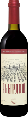 Вино Ашамта Абырлаш красное полусладкое 11% 0,7 л фото